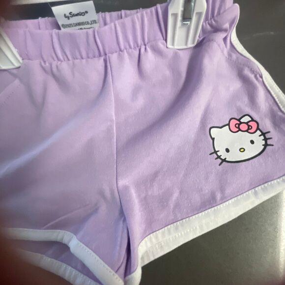 Hello Kitty summer set kids size 24 months Purple top/shorts New - Picture 6 of 6